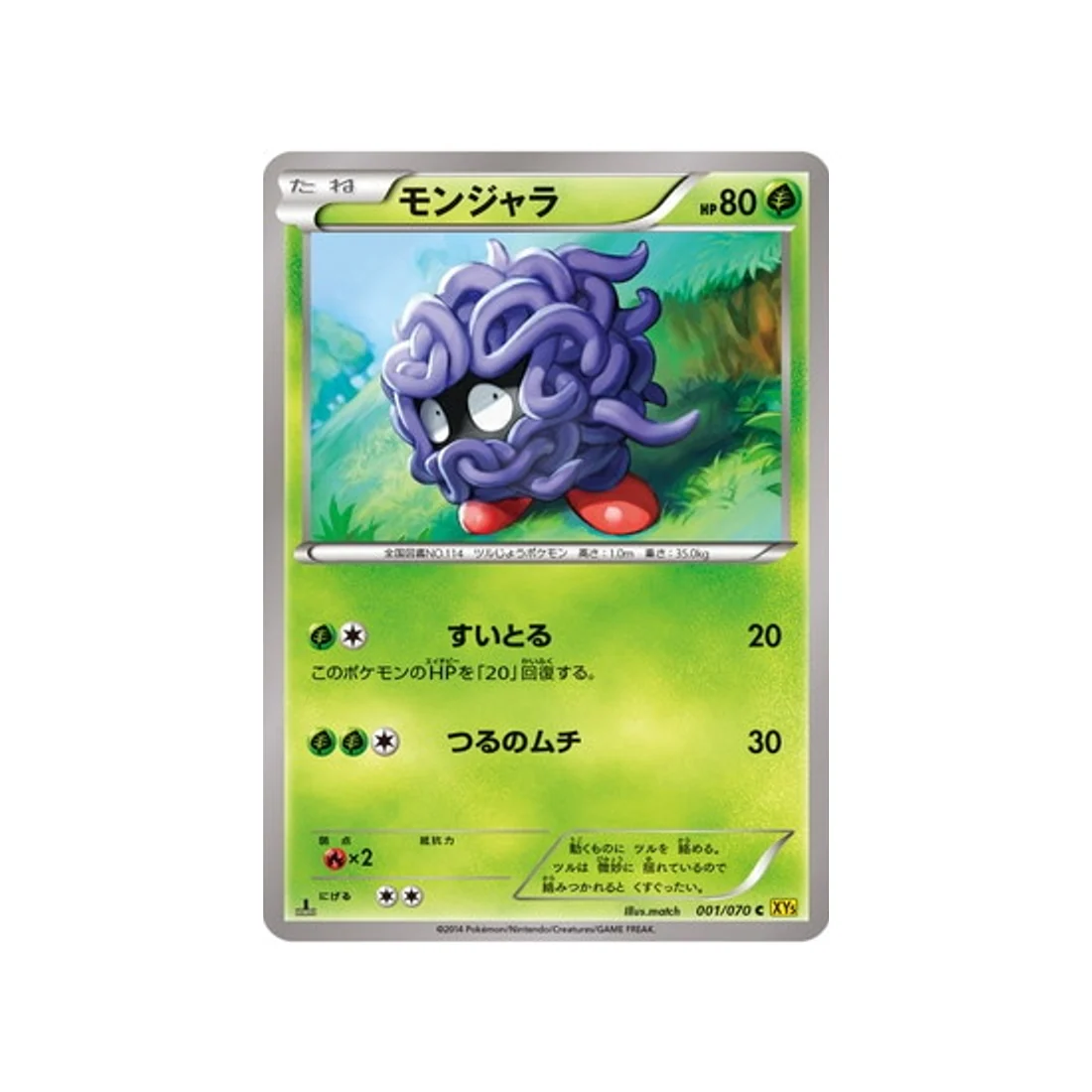 Carte Pokémon Volcan Gaia XY5G 001/070 : Saquedeneu
